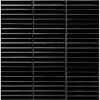 Pigface Black Sand Finger Gloss 12x92, tiles laid together