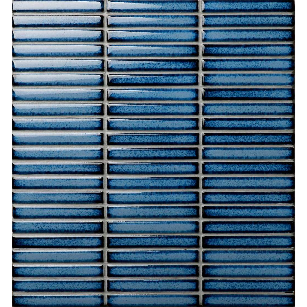 Pigface Blue Swell Finger Gloss 12x92, tiles laid together
