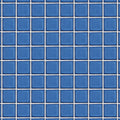 Pool Sorrento Smalt Blue Gloss 48x48 Mosaic, true-scale swatch: 400 x 400 mm of wall at real size