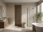 Riberry Driftwood Gloss 75x150 tiles in a room