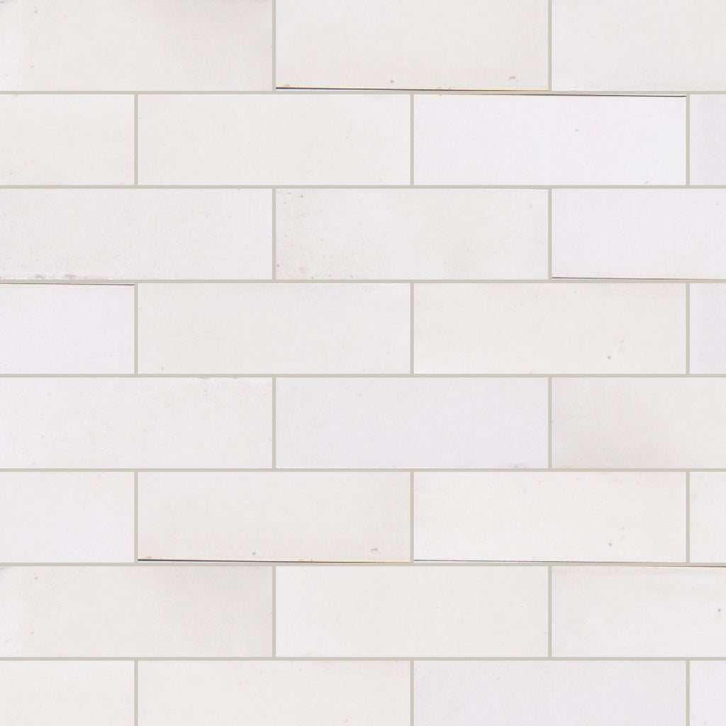 Risotto Bianco Polished 50x150, true-scale swatch: 400 x 400 mm of wall at real size