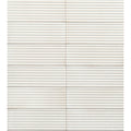 Risotto Natural Pleat Gloss 75x200, tiles laid together