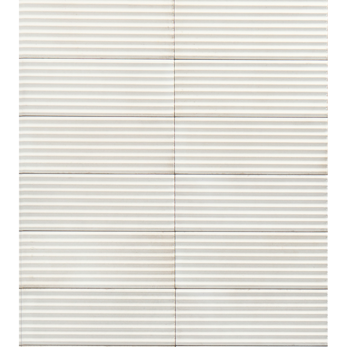 Risotto Sandbar Pleat Gloss 75x200, tiles laid together