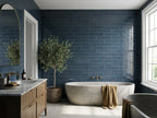 Risotto Southern Swell Gloss 75x200 tiles in a room
