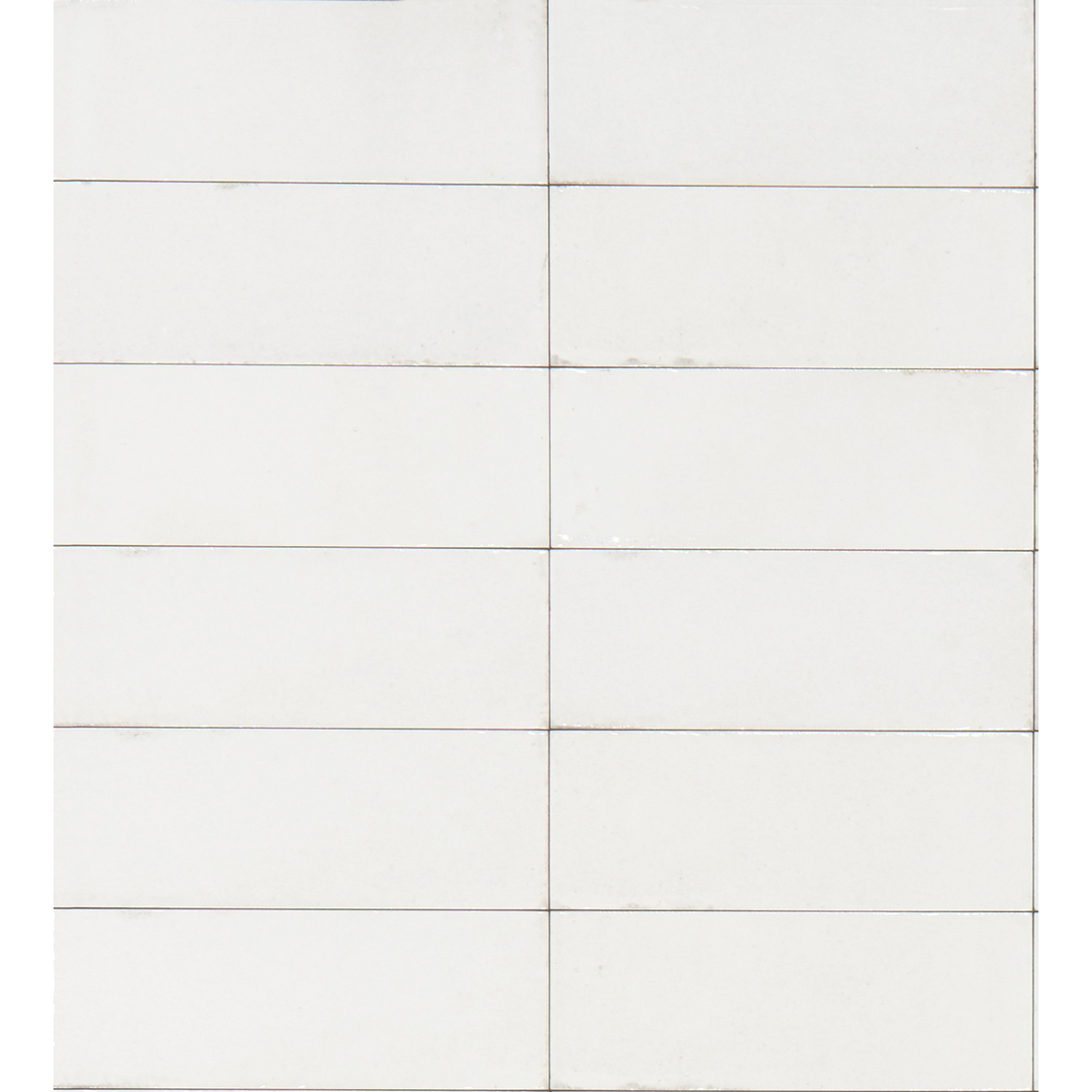 Risotto Whitecap Gloss 75x200, tiles laid together