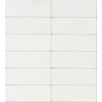 Risotto Whitecap Gloss 75x200, tiles laid together