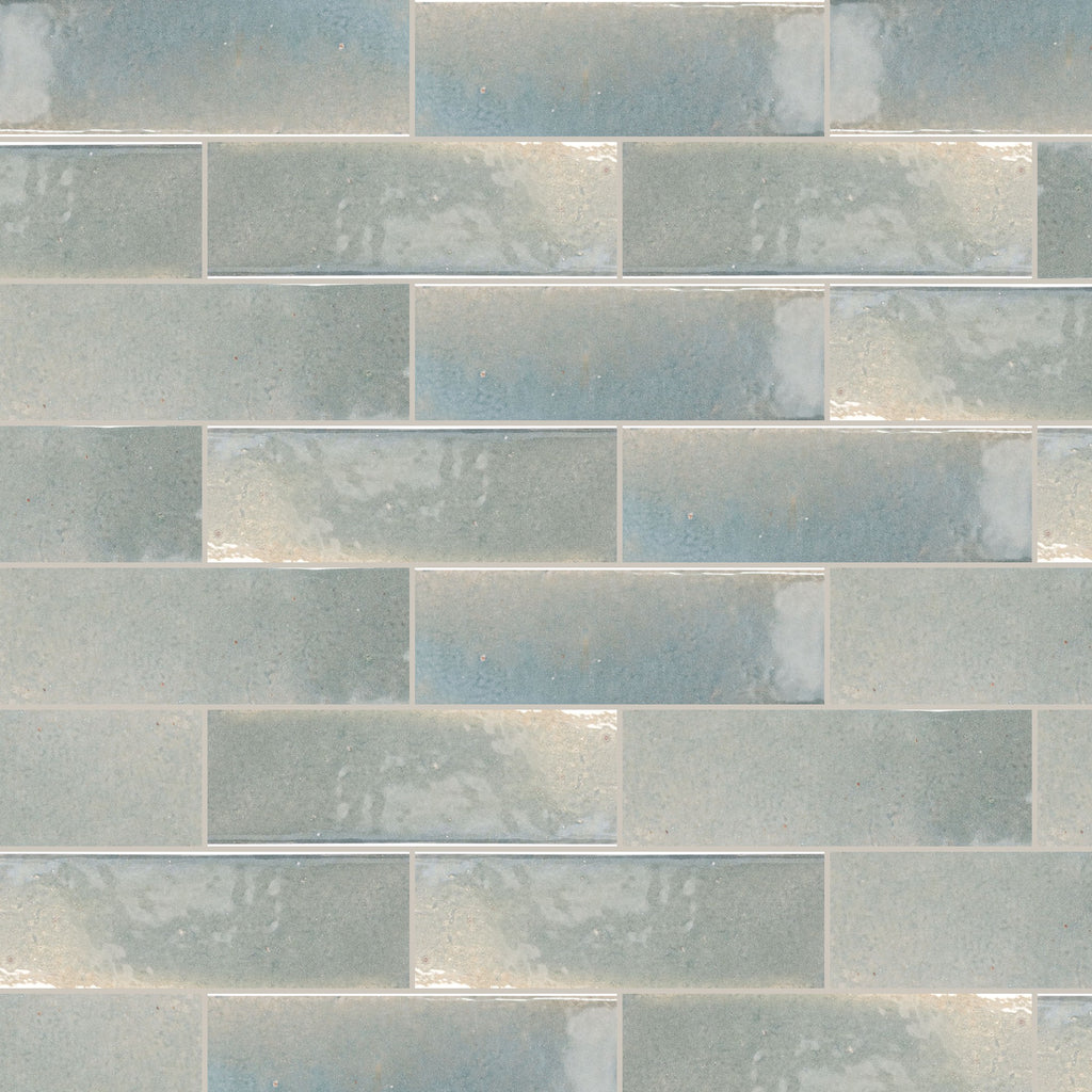 Sabil Cloud Gloss 50x150, true-scale swatch: 400 x 400 mm of wall at real size