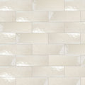Sabil Flour Gloss 50x150, true-scale swatch: 400 x 400 mm of wall at real size