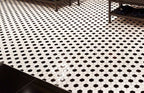 Saltbush Cirrus Hexagon Mosaic Gloss 50x50 tile
