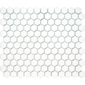 Saltbush Cirrus Hexagon Mosaic Matt 25x25, tiles laid together