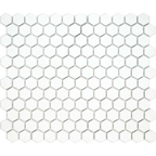 Saltbush Cirrus Hexagon Mosaic Matt 25x25, tiles laid together