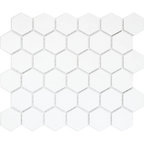 Saltbush Cirrus Hexagon Mosaic Matt 50x50, tiles laid together