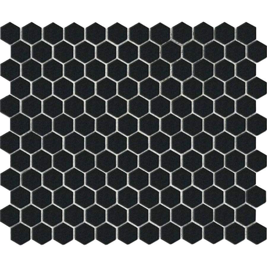 Saltbush Eclipse Hexagon Mosaic Gloss 25x25