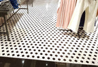 Saltbush Eclipse Hexagon Mosaic Gloss 51x51 tile