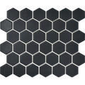 Saltbush Eclipse Hexagon Mosaic Matt 50x50, tiles laid together