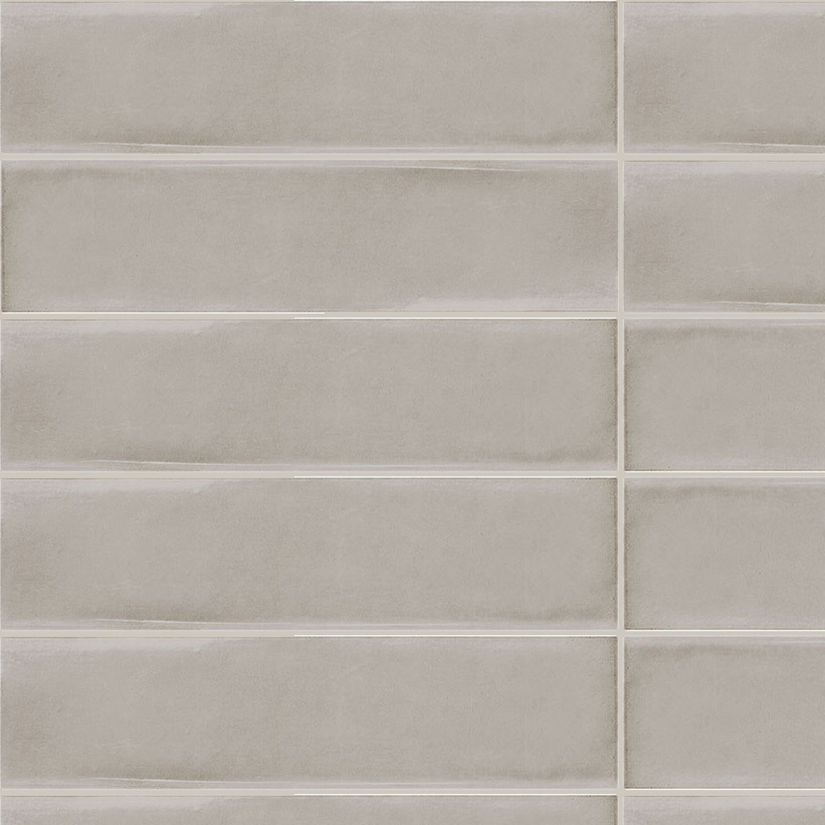 Soul Beige Gloss 75x300, true-scale swatch: 400 x 400 mm of wall at real size