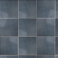 Soul Blue Gloss 125x125, true-scale swatch: 400 x 400 mm of wall at real size