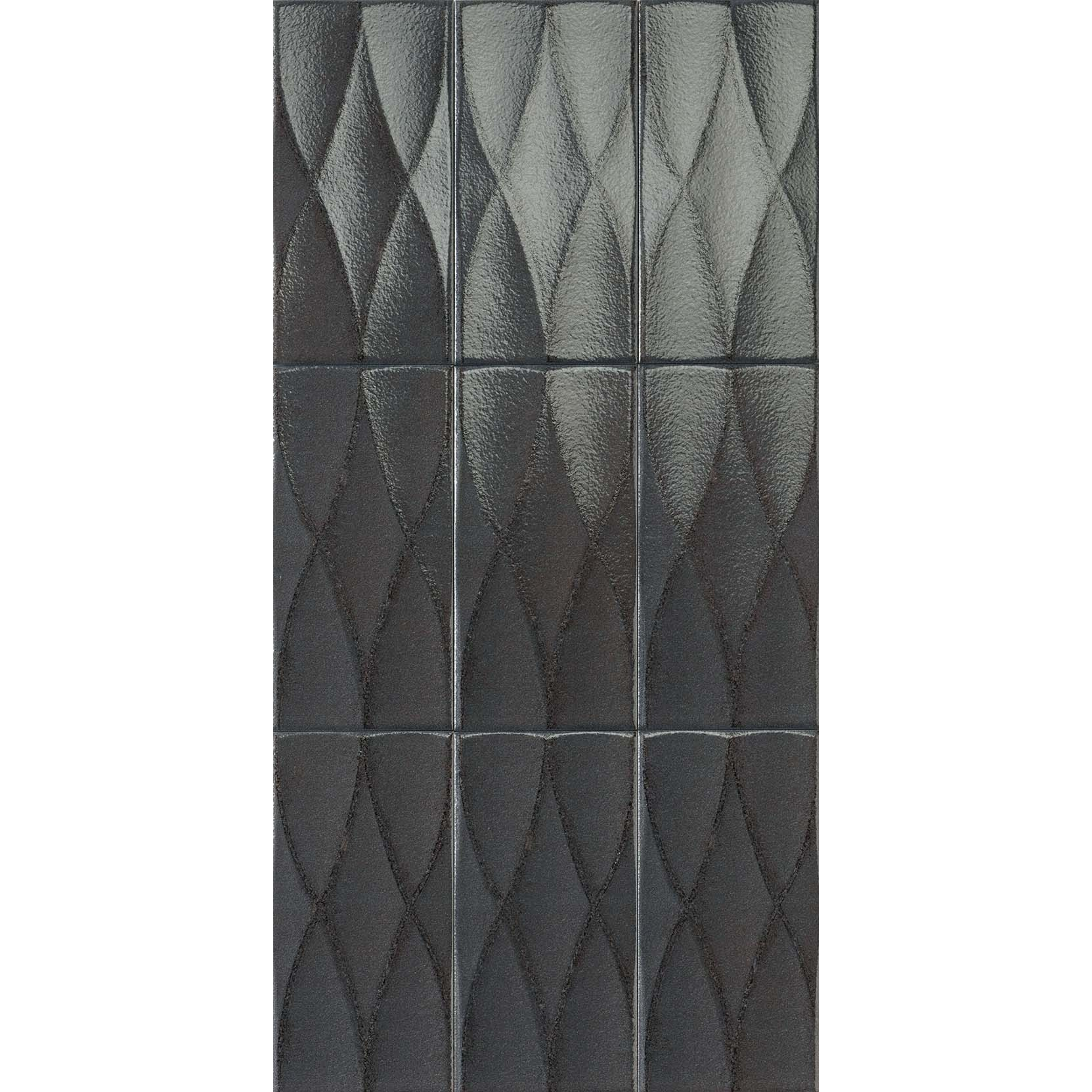 Taggerty Black Spur Braid Glazed 125x250