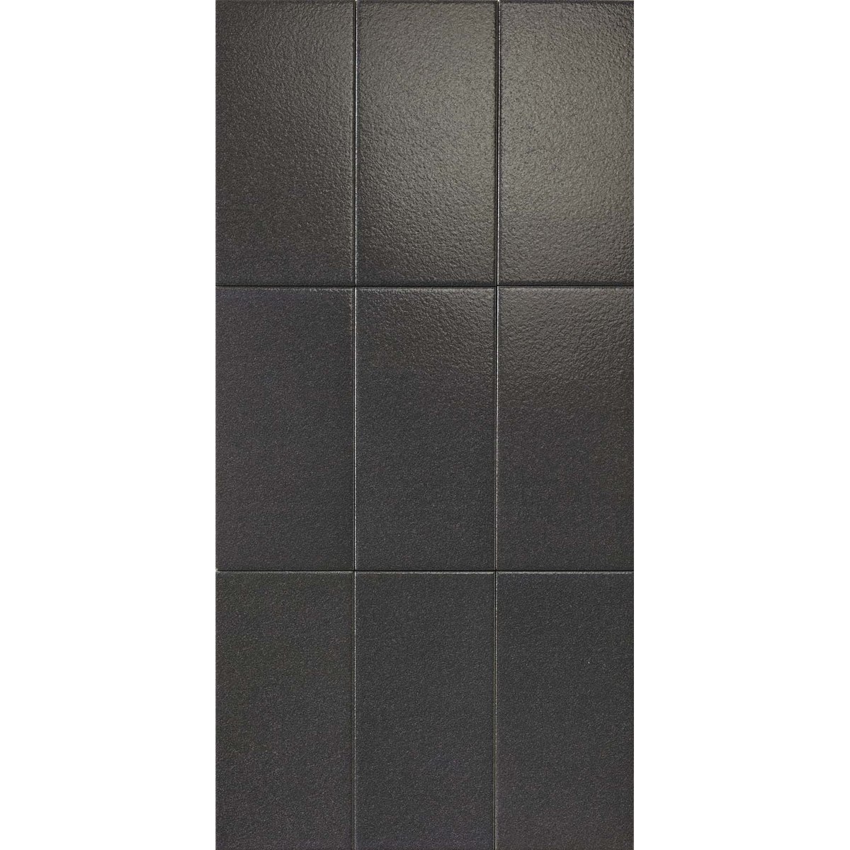 Taggerty Black Spur Satin 125x250, tiles laid together