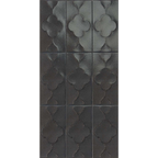 Taggerty Black Spur Trellis Glazed 125x250 tile