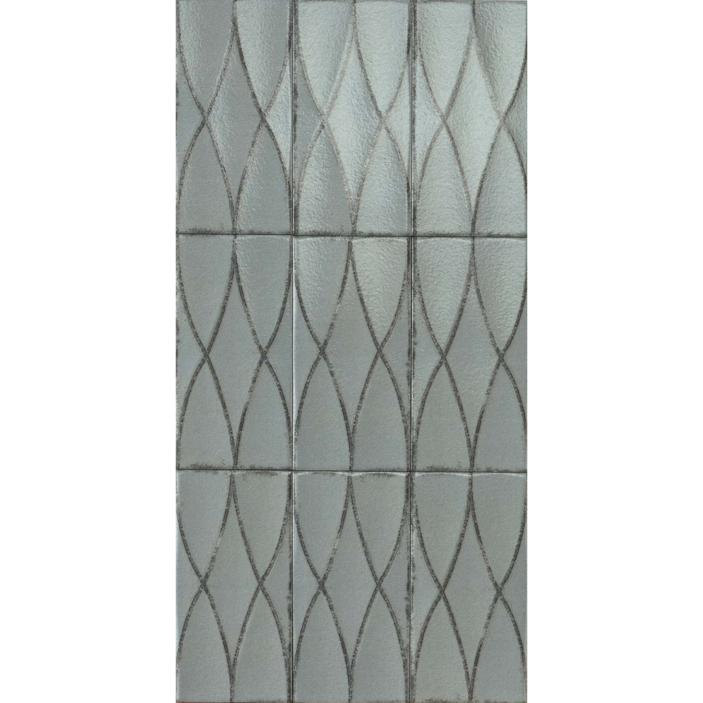 Taggerty Lichen Braid Gloss 125x250, tiles laid together