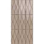 Taggerty Tanbark Braid Glazed 125x250, tiles laid together