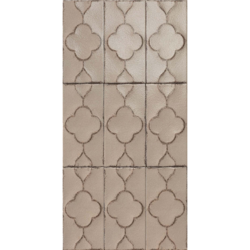 Taggerty Tanbark Trellis Gloss 125x250 tile