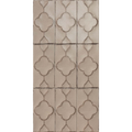 Taggerty Tanbark Trellis Gloss 125x250 tile