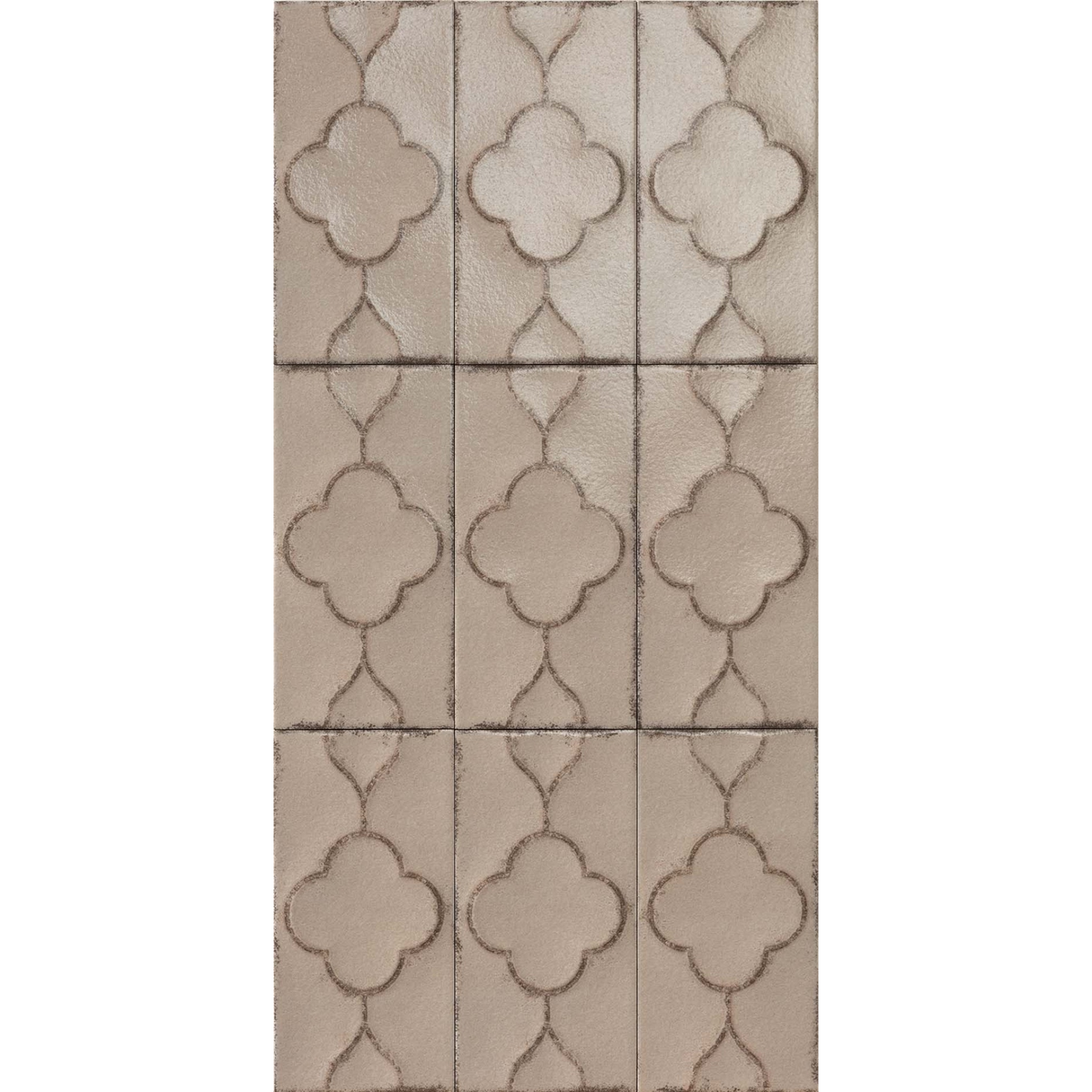 Taggerty Tanbark Trellis Gloss 125x250 tile