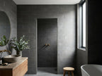 Tallowwood Granite Matt 75x300 tiles in a room