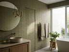 Tarwin Eucalypt 3D Matt 50x150 tiles in a room
