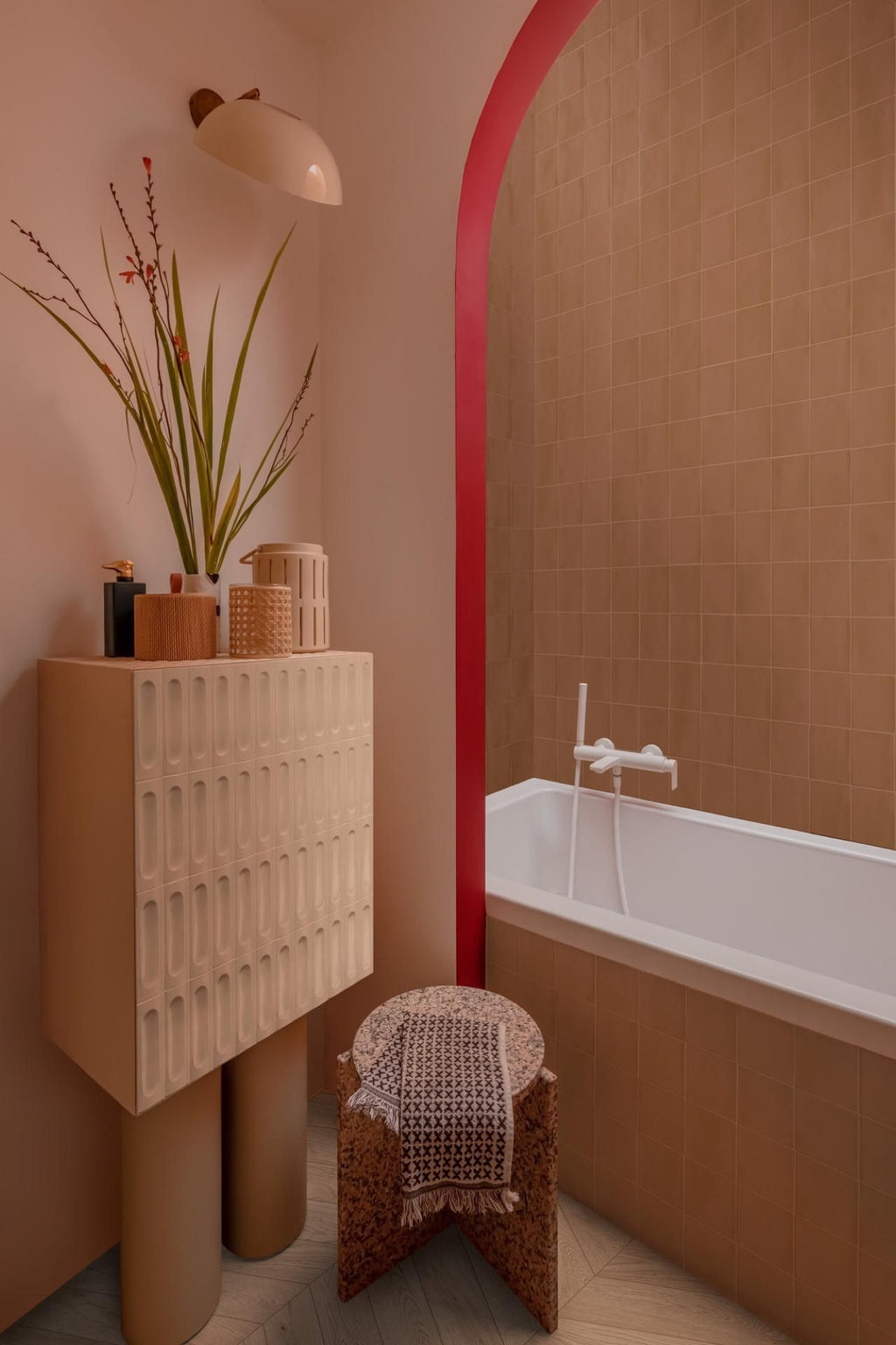 Tarwin Ochre Matt 100x100 tile