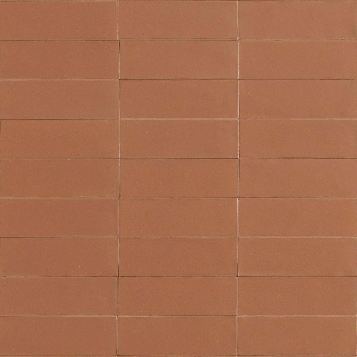 Tarwin Ochre Matt 50x150, tiles laid together