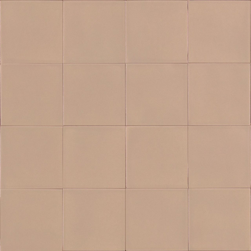 Tarwin Pink Heath Matt 100x100, tiles laid together