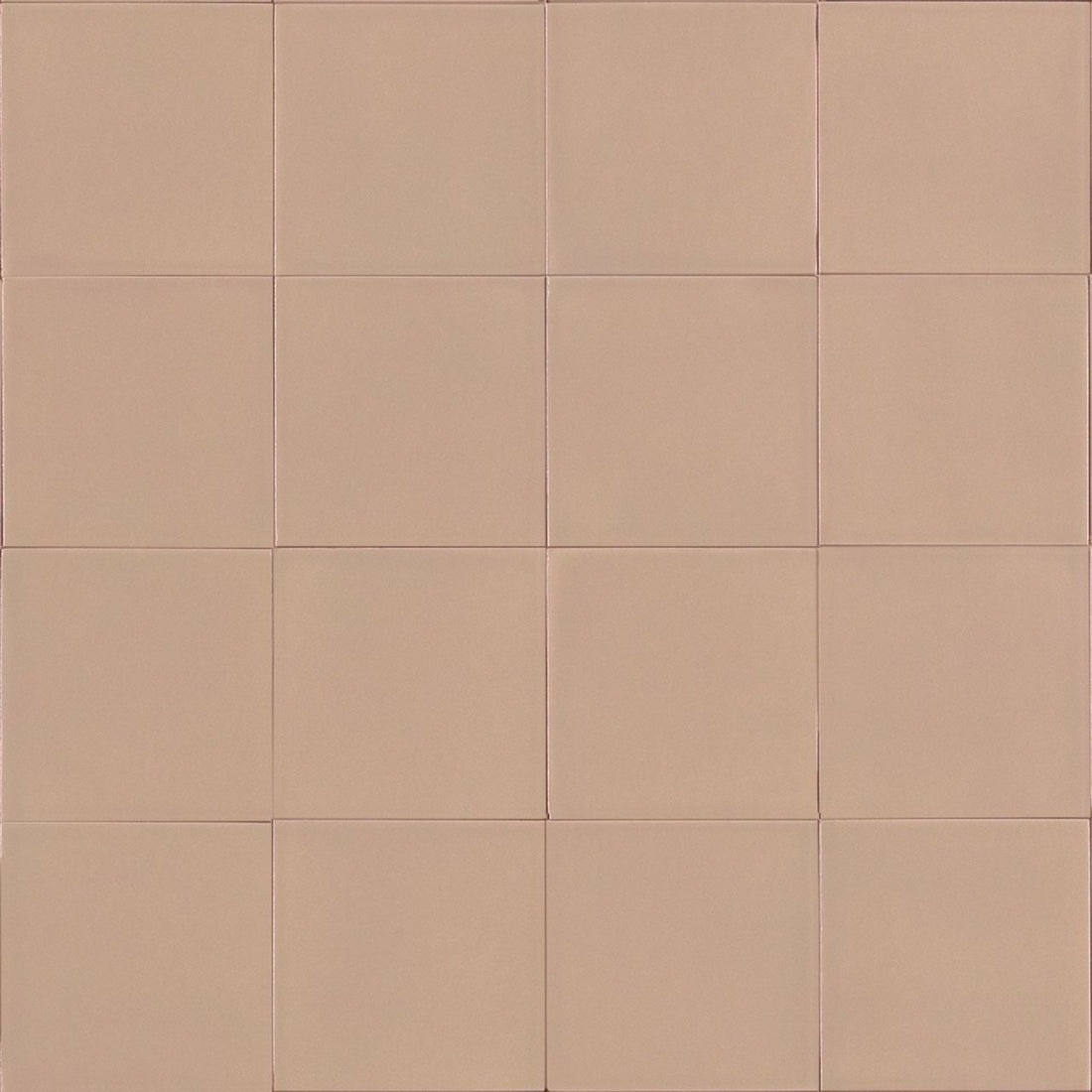 Tarwin Pink Heath Matt 100x100, tiles laid together
