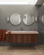 Tarwin Thunder Matt 100x100 tiles in a room