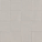 Tarwin Whitecap Matt 100x100, tiles laid together
