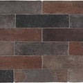Terramix Nero Matt 70x280, tiles laid together