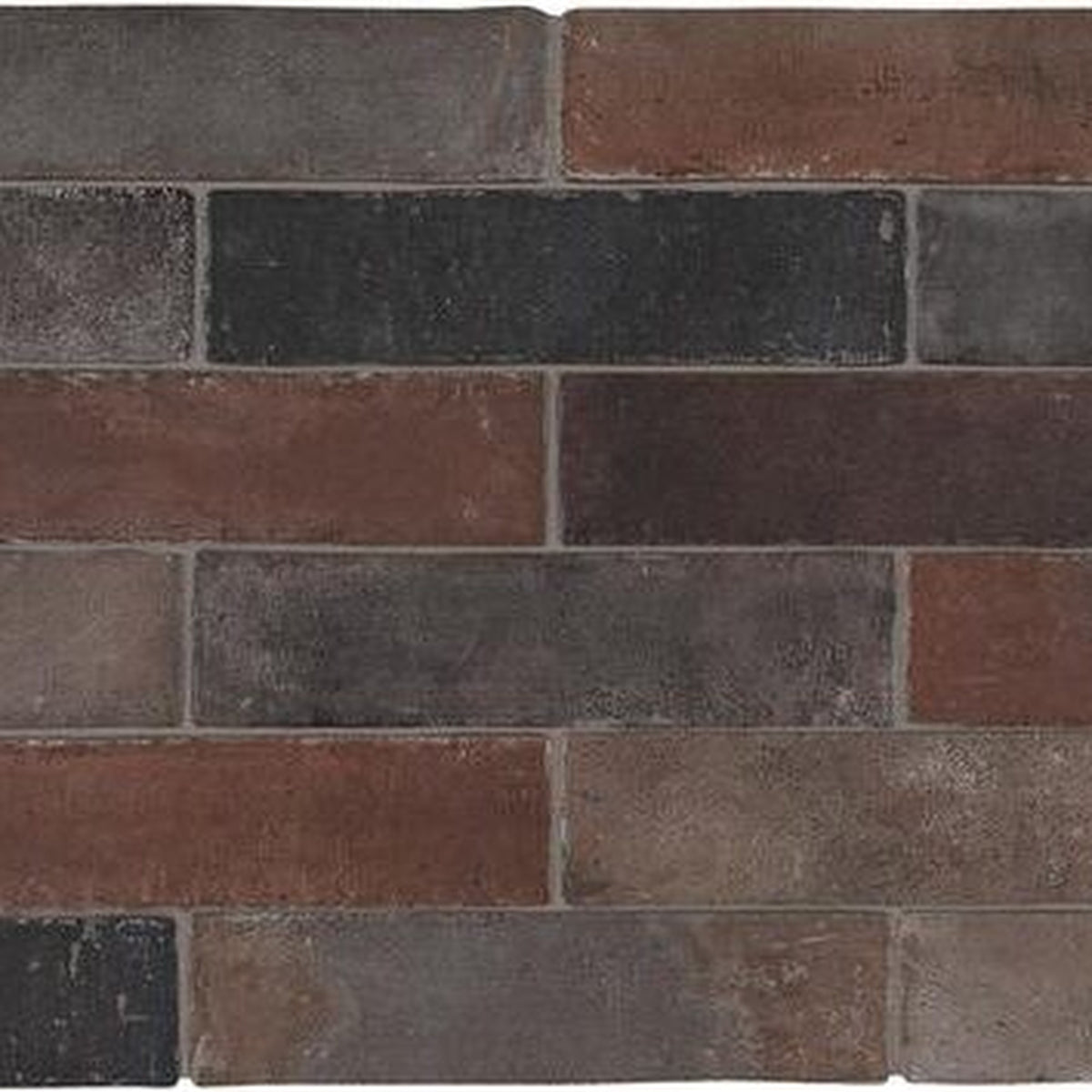 Terramix Nero Matt 70x280, tiles laid together