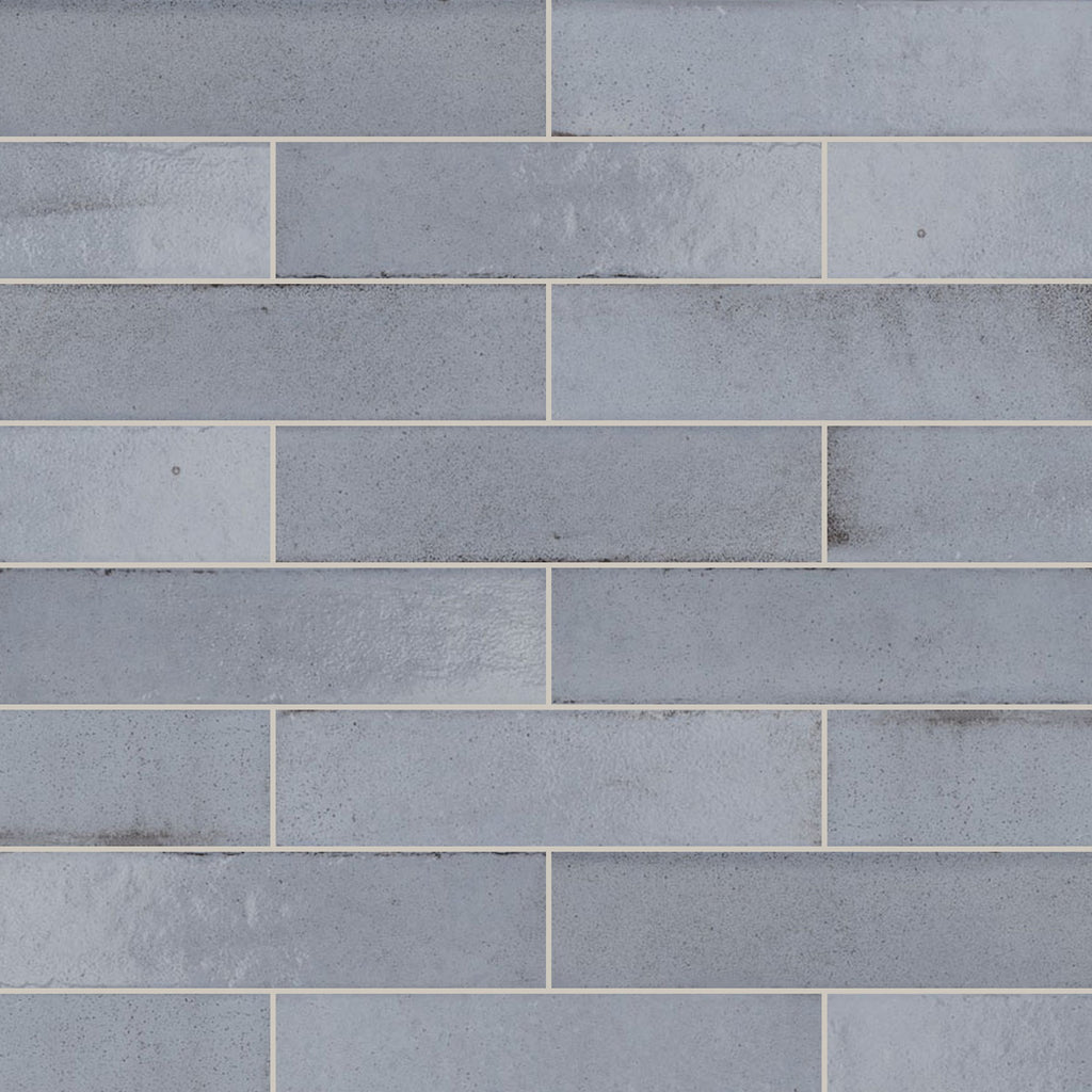 Tetris Artic Luc Matt 50x200, true-scale swatch: 400 x 400 mm of wall at real size