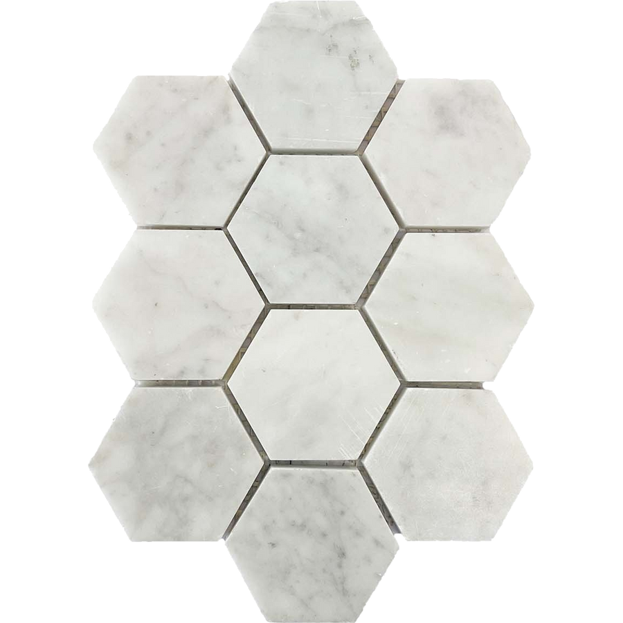 Toolangi Cirrus Hexagon Mosaic Honed 95x95