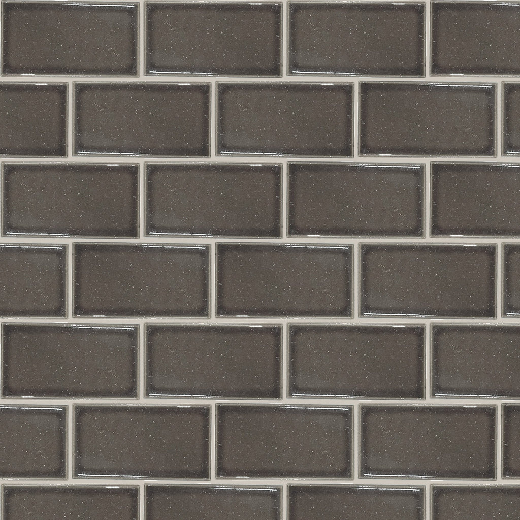 Wabisabi Porcelain Charcoal Glazed 60x108, true-scale swatch: 400 x 400 mm of wall at real size