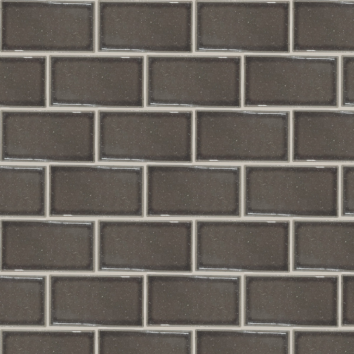Wabisabi Porcelain Charcoal Glazed 60x108, true-scale swatch: 400 x 400 mm of wall at real size