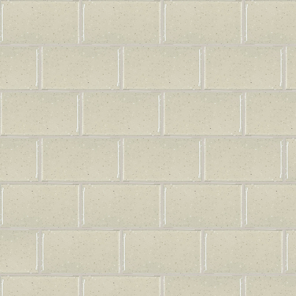 Wabisabi Porcelain Pearl Glazed 60x108, true-scale swatch: 400 x 400 mm of wall at real size