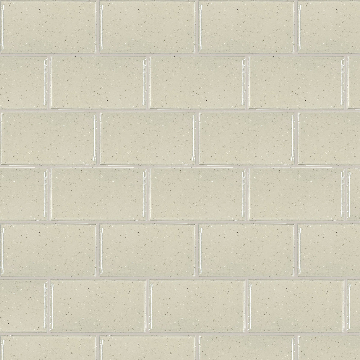 Wabisabi Porcelain Pearl Glazed 60x108, true-scale swatch: 400 x 400 mm of wall at real size