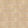 Wabisabi Porcelain Pink Glazed 60x108, true-scale swatch: 400 x 400 mm of wall at real size