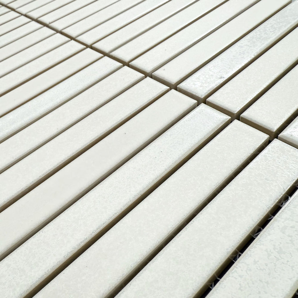 Walhalla Salt Finger Mosaic Satin 20x145 tile