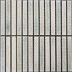 Walhalla Seagrass Finger Mosaic Gloss 20x145, tiles laid together