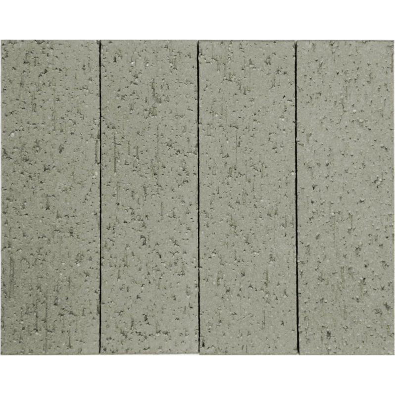 Wandoo Bush Sage Porcelain Brick Grip 45x145, tiles laid together