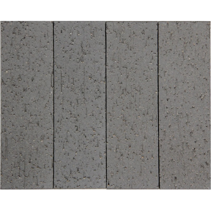 Wandoo Cinder Porcelain Brick Grip 45x145, tiles laid together